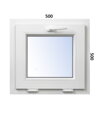 Plastové okno 500x500 S - ALUPLAST