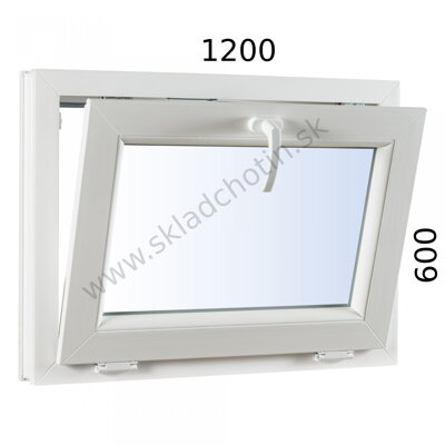 Plastové okno 1200x600 S profil Avantgarde 7000 