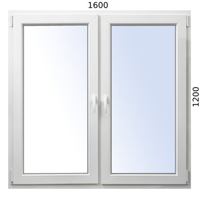 Plastové okno 1600x1200 O+OS profil Avantgarde 7000