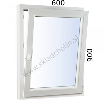 Plastové okno 600x900 OS profil Avantgarde 7000