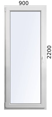 Balkónové dvere 900x2200 OS ľavé Avantgarde 7000