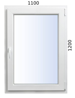 Plastové okno 1100x1200 OS profil Avantgarde 7000 