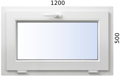 Plastové okno 1200x500 S profil Avantgarde 7000