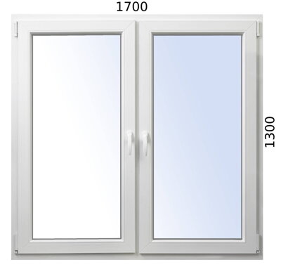 Plastové okno 1700x1300 O+OS profil Avantgarde 7000