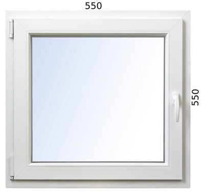 Plastové okno 550x550 OS profil Avantgarde 7000 ľavé