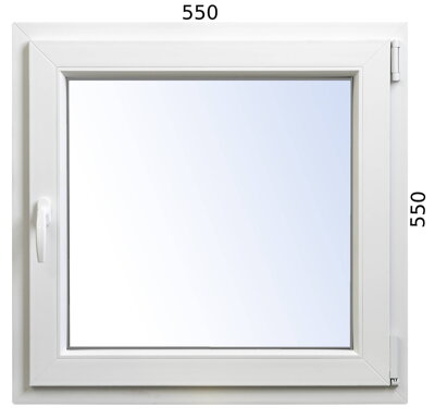 Plastové okno 550x550 OS profil Avantgarde 7000 pravé