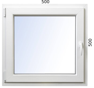 Plastové okno 500x500 OS profil Avantgarde 7000 ľavé