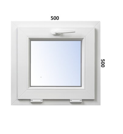 Plastové okno 500x500 S - ALUPLAST
