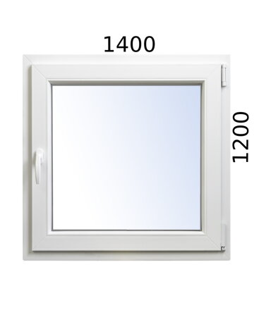 Plastové okno 1400x1200 OS pravé