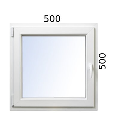 Plastové okno 500x500 OS ľavé ALUPLAST