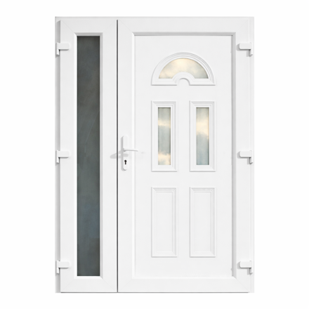 Plastové vchodové dveře dvoukřídlé Betty 3 