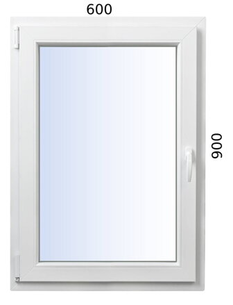 Plastové okno 600x900 OS ľavé 