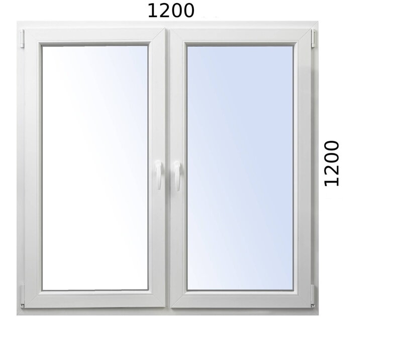 Plastové okno 1200x1200 O+OS ALUPLAST Plastové okno 1200x1200 O+OS ALUPLAST