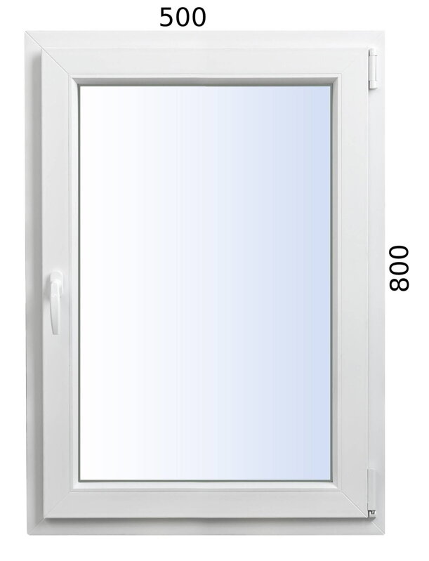 Plastové okno 500x800 OS pravé ALUPLAST Plastové okno 500x800 OS pravé ALUPLAST