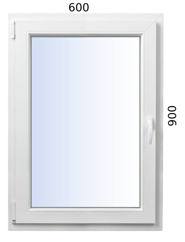 Plastové okno 600x900 OS ľavé ALUPLAST - Trojsklo Plastové okno 600x900 OS ľavé ALUPLAST - Trojsklo