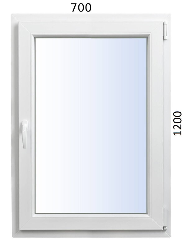 Plastové okno 700x1200 OS pravé ALUPLAST Plastové okno 700x1200 OS pravé ALUPLAST
