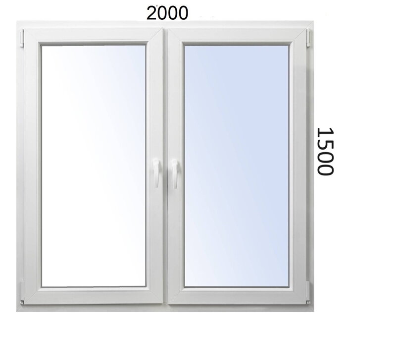 Plastové okno 2000x1500 O+OS ALUPLAST Plastové okno 2000x1500 O+OS ALUPLAST