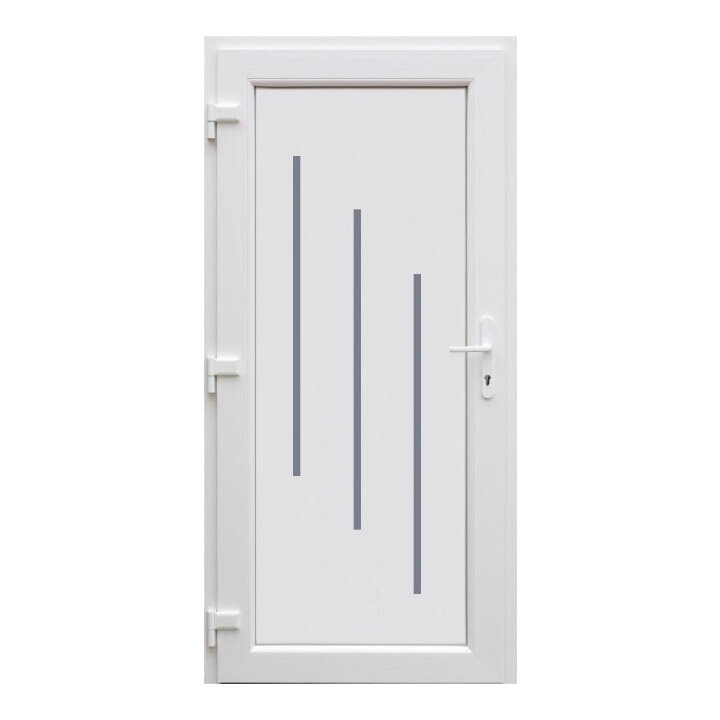 Plastové vchodové dveře plné Solution 3