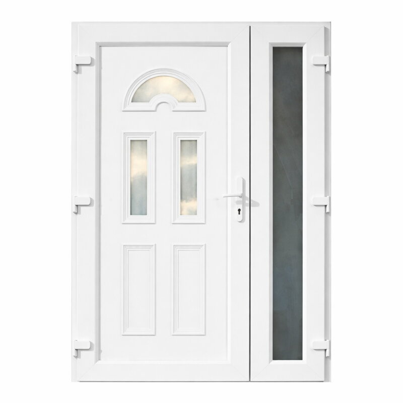 Plastové vchodové dvere dvojkrídlové Betty 3