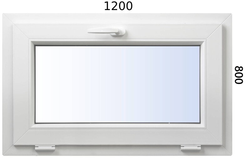 Plastové okno 1200x800 S - ALUPLAST 4000