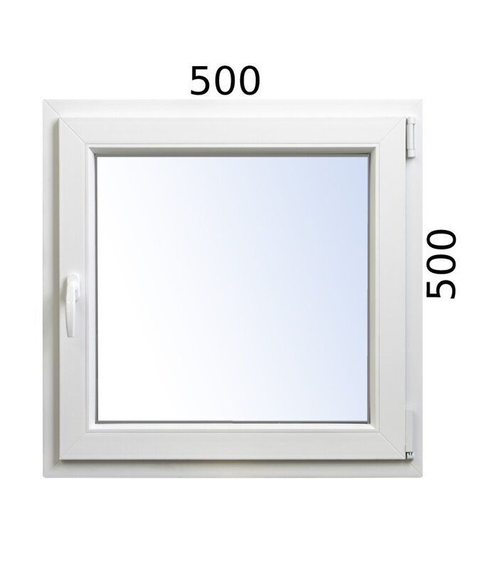Plastové okno 500x500 OS pravé ALUPLAST Plastové okno 500x500 OS pravé ALUPLAST