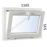 Plastové okno 1165x535 S profil Avantgarde 7000 