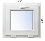 Plastové okno 450x450 S profil Avantgarde 7000 