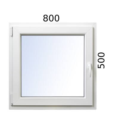Plastové okno 800x500 OS ľavé ALUPLAST