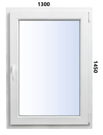 Műanyag ablak 1300x1450 Bukó/nyíló jobbos - ALUPLAST