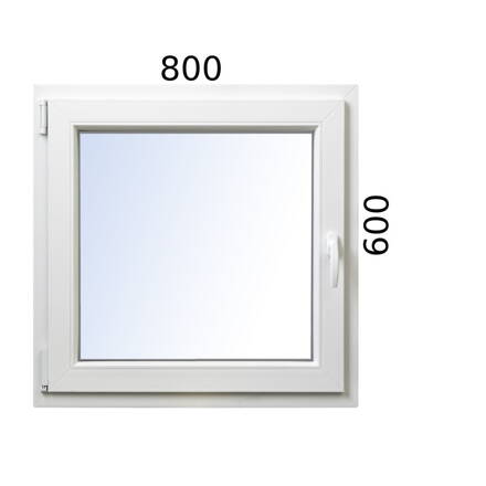 Műanyag ablak 800x600 Bukó/nyíló balos - ALUPLAST