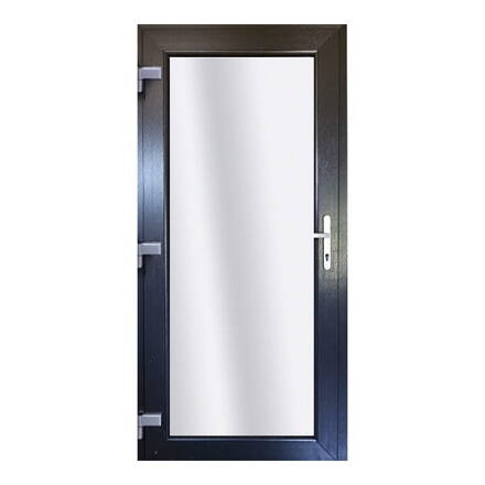 Műanyag bejárati ajtó - Modern 1 antracit