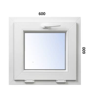 Plastové okno 600x600 S - ALUPLAST -Trojsklo