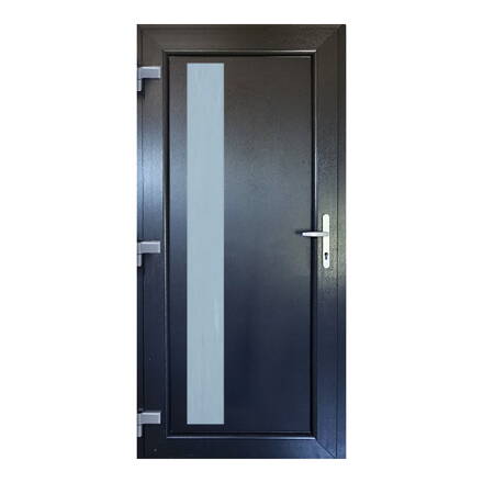 Plastové vchodové dvere Modern 2 antracit
